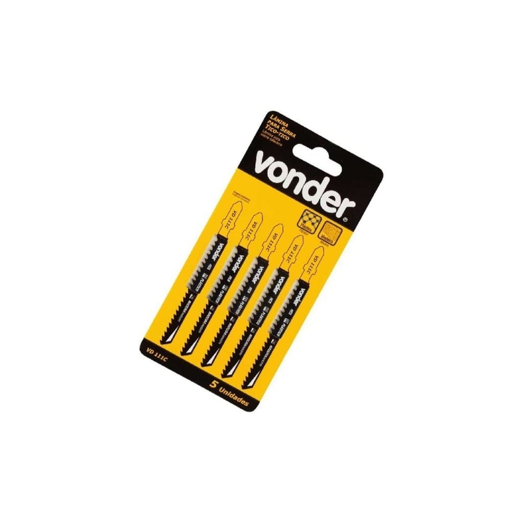 LAMINA SERRA TICO TICO VD 111C C/5 VONDER 5 PEÇAS