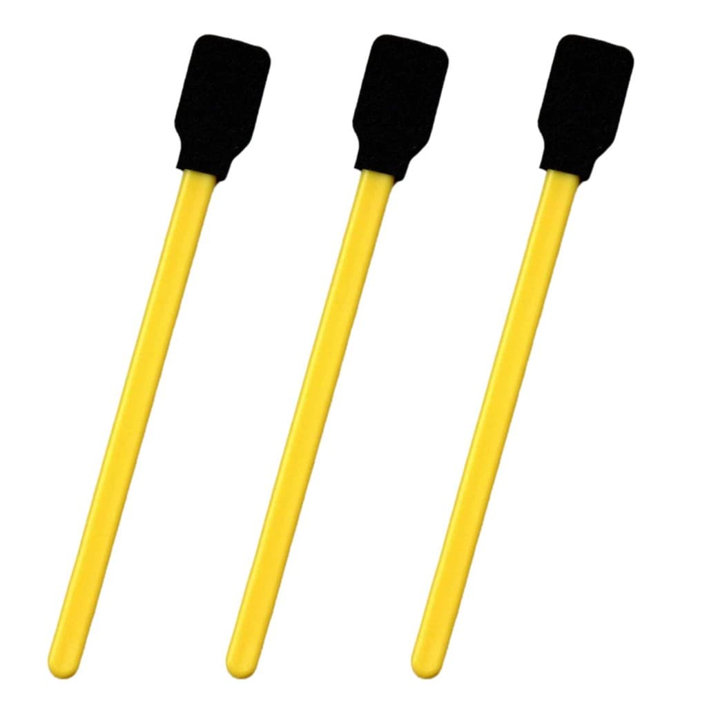 KIT 3 MINI STICK AMARELO ACABAMENTO INTERNO E EXTERNO LIMPEZA DETALHADA DETAILER