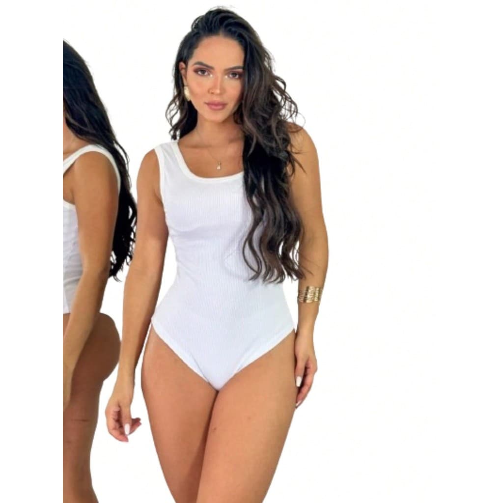 BODY REGATA BASICA ANA RUGA BLUSINHA CASUAL VERAO