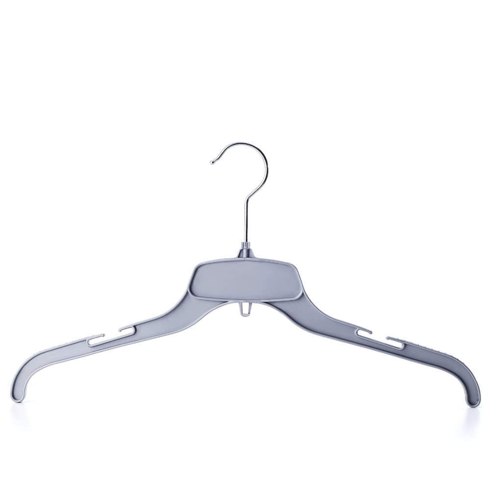 Cabide Blusa Adulto 42-2 cm - 1001 Prata - 75 peças