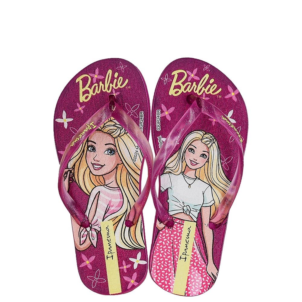 Chinelo Sandalia Infantil Menina Barbie Ipanema Grendene