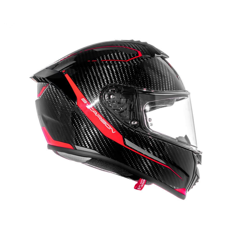 Capacete Moto Bieffe Premium B-carbon C-six