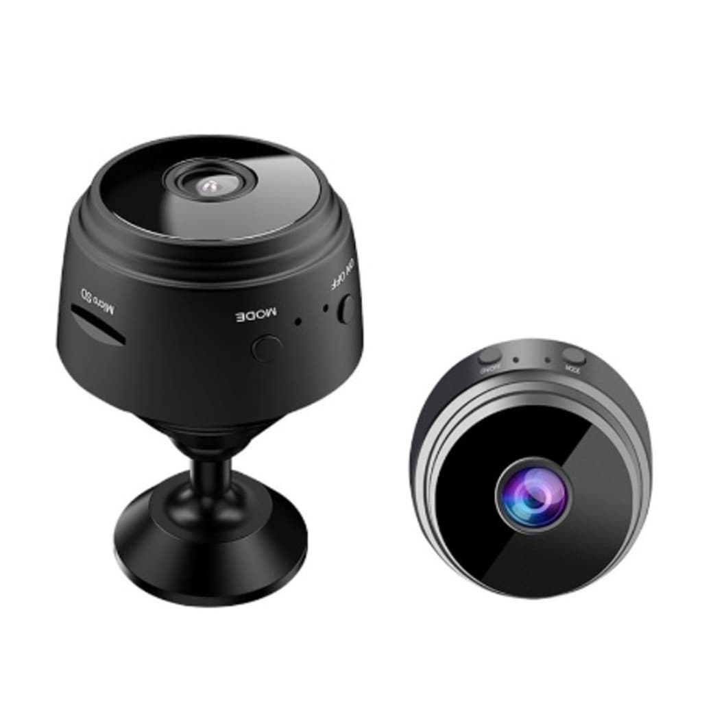 Câmera A9 Mini HD com Sensor de Presença Wi-Fi Bivolt e Suporte para Encaixe