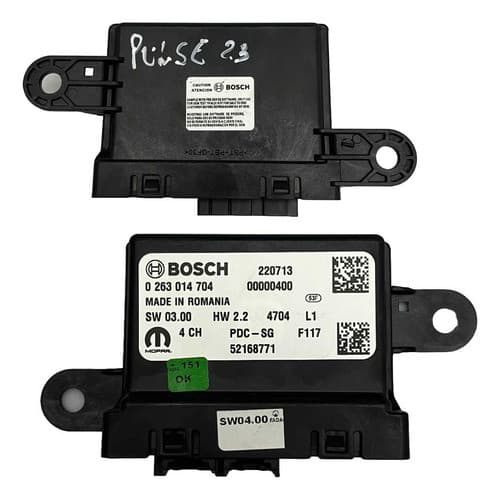 Módulo Sensor Estacionamento Fiat Pulse 2021 | 0263014704