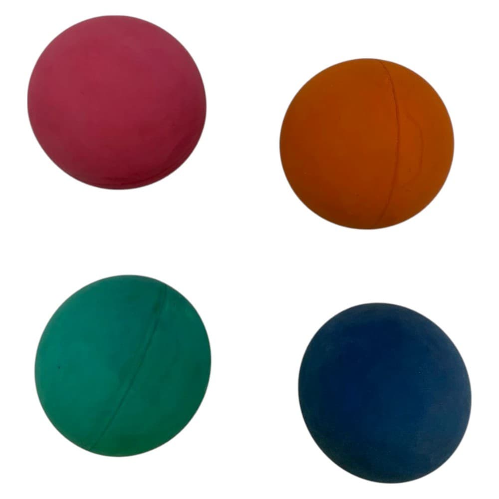 Kit 2 Bolinhas Frescobol Borracha  Semi Profissional N° 3