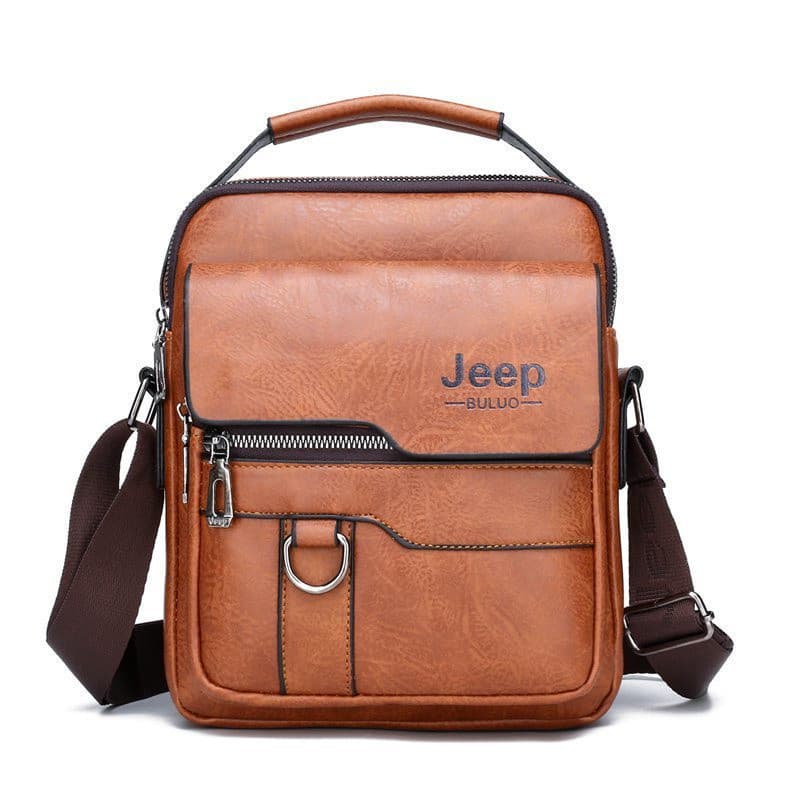 2023 Novos Sacos De Couro Para Ombros Masculinos De Corpo Cruzado/Jeep Casual Retro