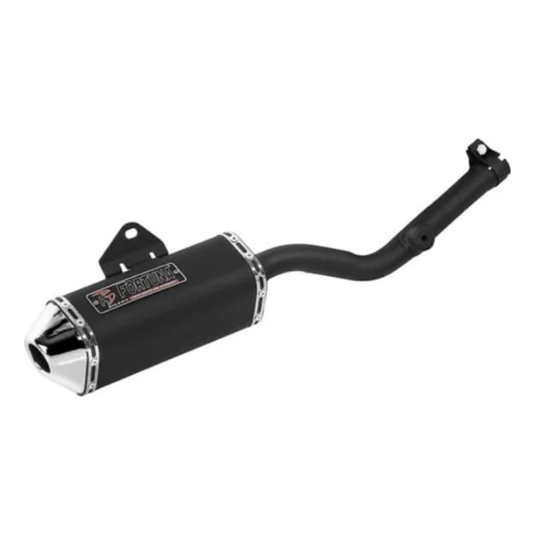 Escapamento Moto Tdm 225/xt 225 Mini Tri Oval F1 Fortuna