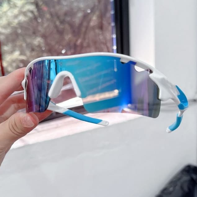 Óculos de sol anti-UV para ciclismo esportivo ao ar livre masculino