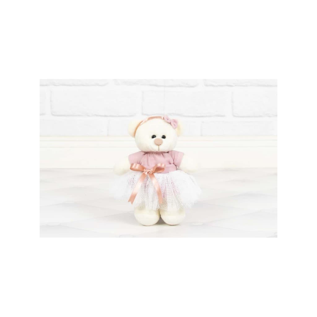 Urso Bailarina Family 12cm Para Decoração - 1 Peça