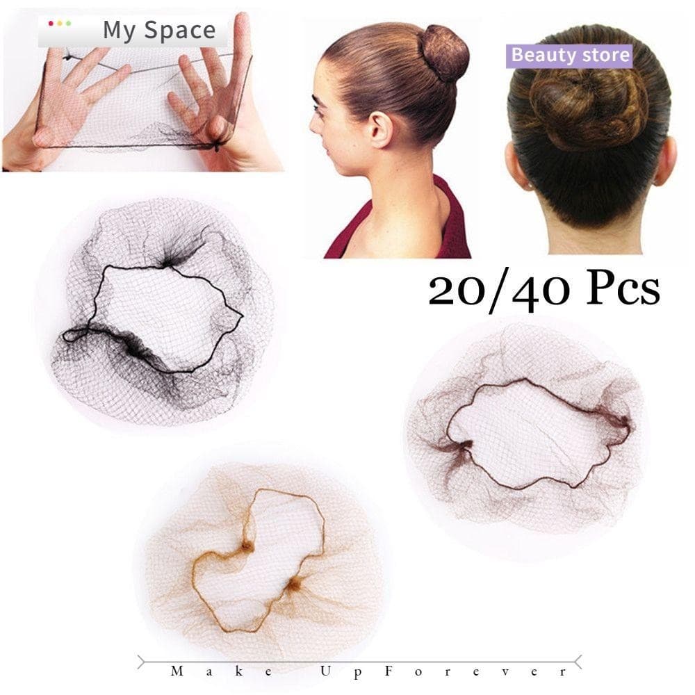 Espaço 20/40 Pcs Ferramenta De Estilo De Peruca De Malha Fina Venda Quente Capa De Pão Com Borda Elástica