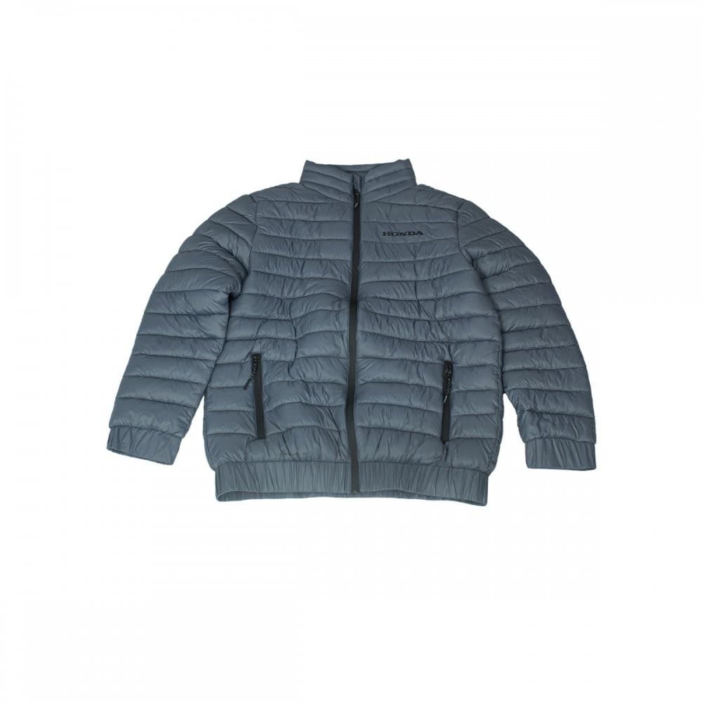 Jaqueta Puffer Adventure Honda Cinza/ Preto Tamanho M