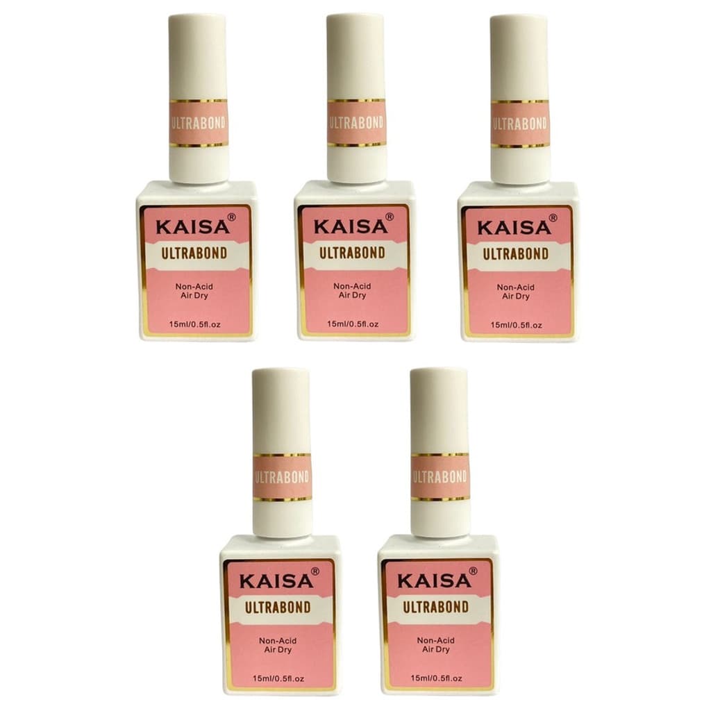 Kit 5 Ultrabond Kaisa Profissional Tira Oleosidade Unhas Led