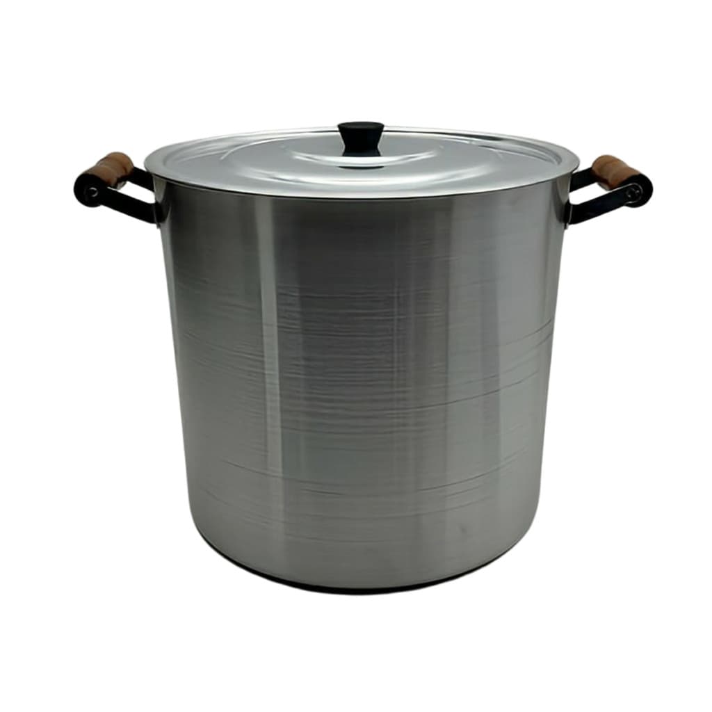 Caldeirão Grande Para Sopa Feijoada Alumínio Grosso Linha Hotel Restaurante Panela Grande n 30