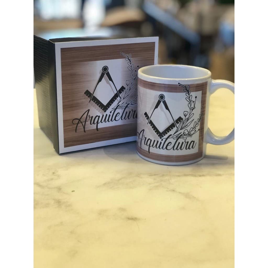 CANECA DE CERAMICA  ARQUITETURA - ZENIR DISARZ