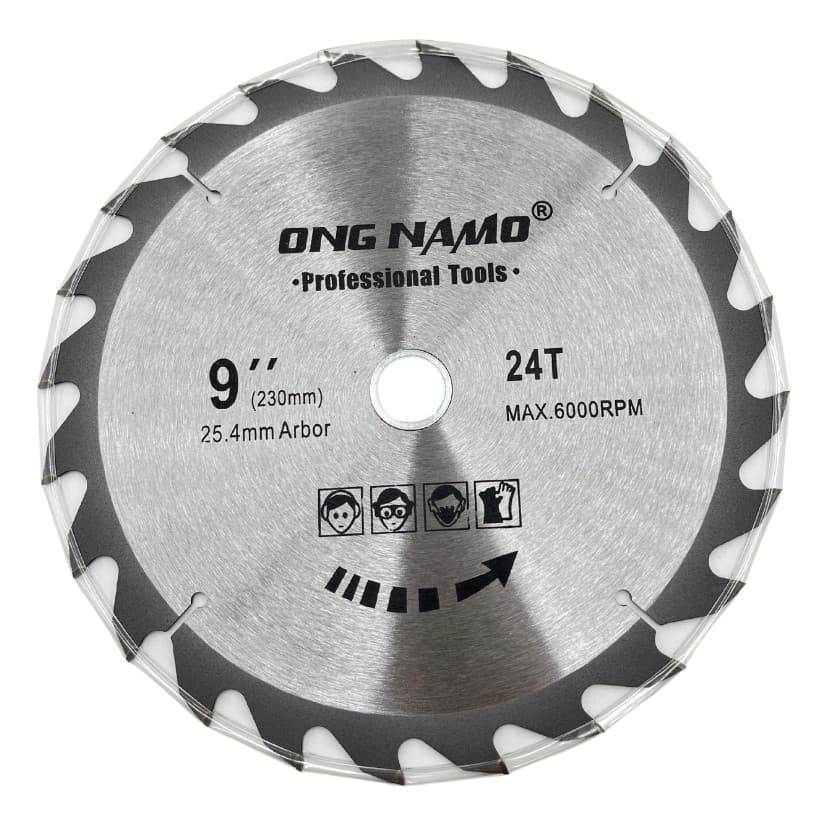 Disco De Corte 230mm Para Madeira 24 Dentes