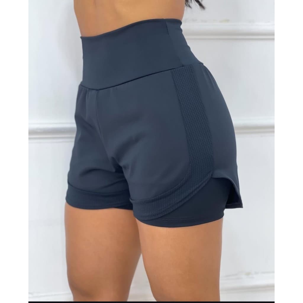 SHORT duplo short com detalle