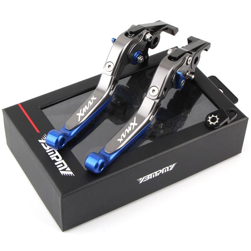Alavanca De Freio De Embreagem CNC , Com Trava De Estacionamento Para YAMAHA XMAX 125 250 300 400 XMAX300 2017-2022 , Ac
