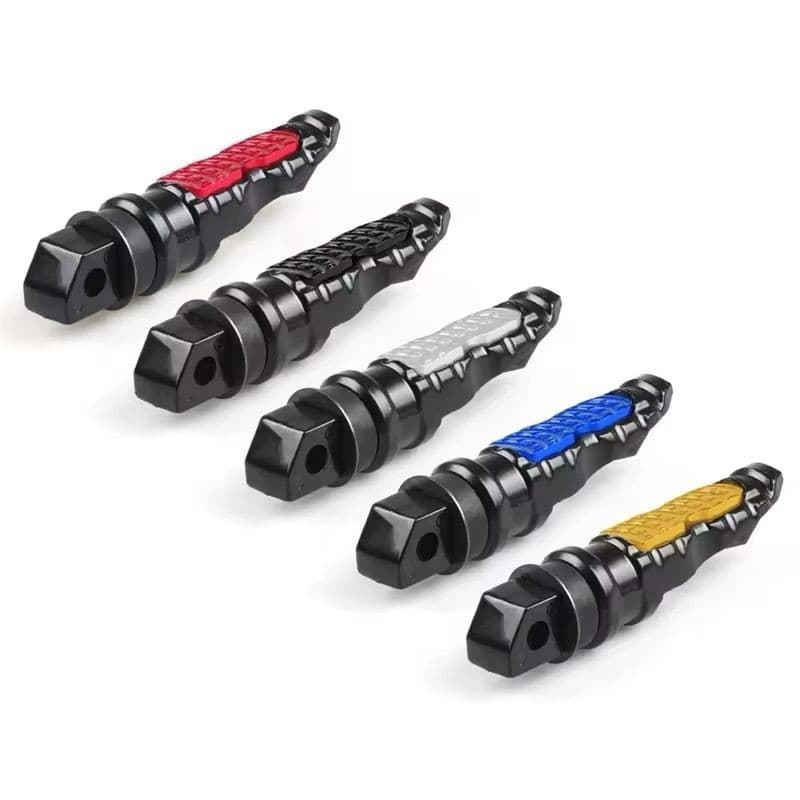 Pedaleira Esportiva Universal Moto Honda, Yamaha, Kawasaki, Suzuki Envio Rapido