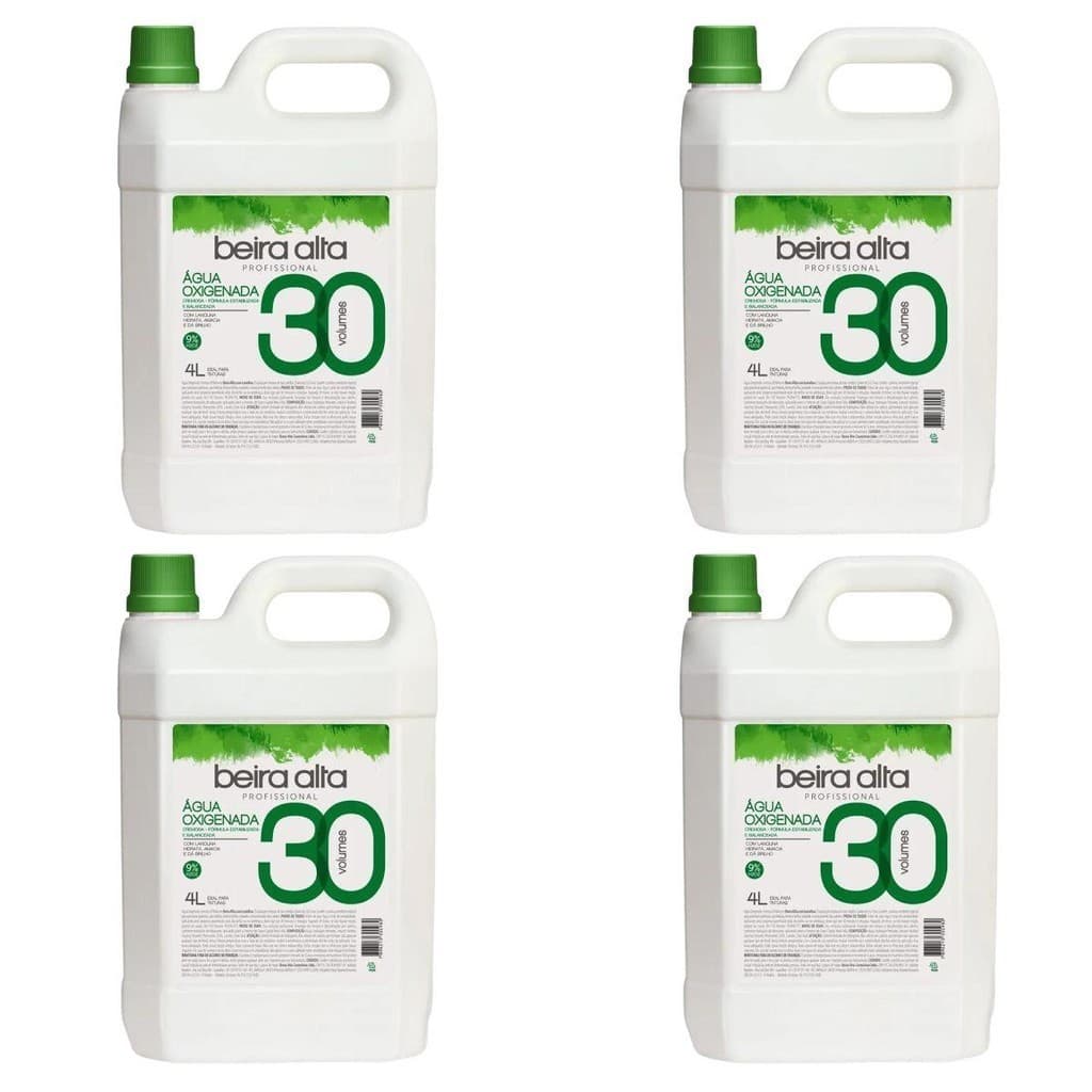 KIT ÁGUA OXIGENADA BEIRA ALTA 30 VOLUMES 4L C/4