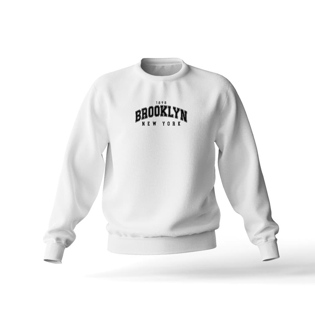 Moletom Flanelado Unissex Blusa De Frio Casual Brooklyn