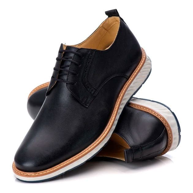 Sapato Oxford Elite Masculino Couro Legítimo Elegante Luxo