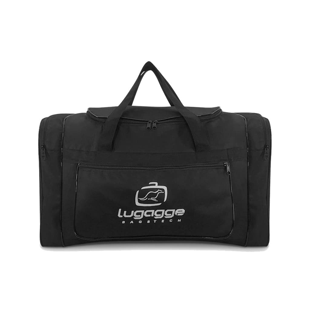 Bolsa sacola bolsao ombro mala mão viagem nordeste espaçosa extra grande gg PRETO