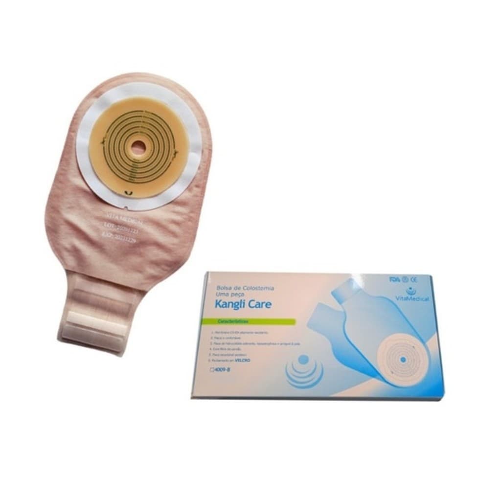 Bolsa de Colostomia Vitamedical - 20 und - tamanhos diversos