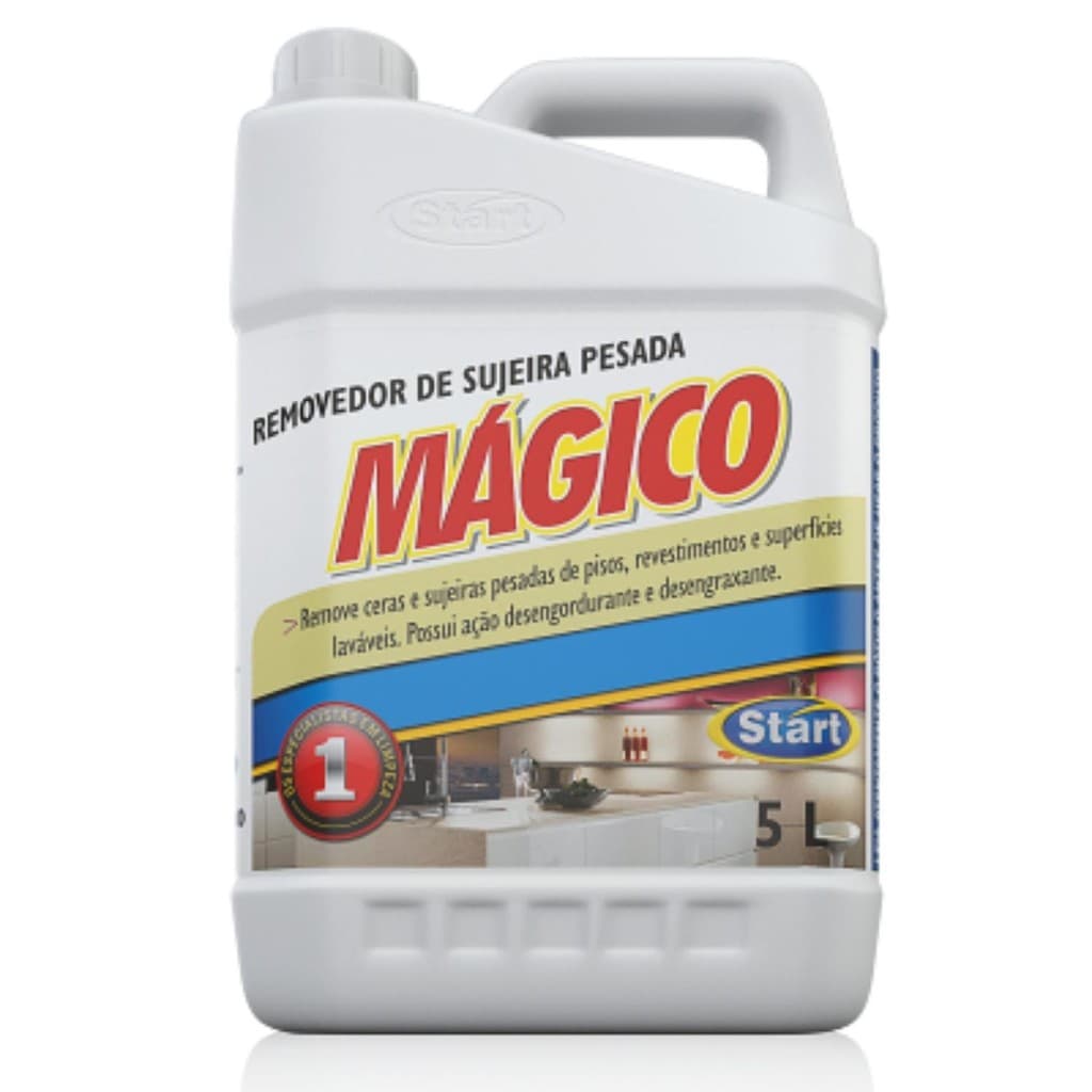 Desengordurante Magico Removedor De Cera E Sujeira Pesada De Piso Start 5l