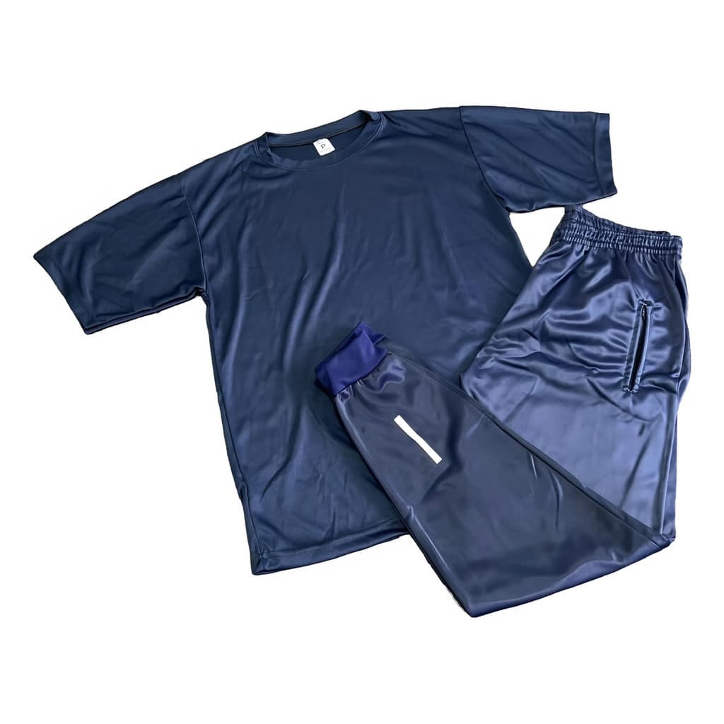 Kit Camisa Básica + Calça Jogger Refletiva Ideal Para Treino