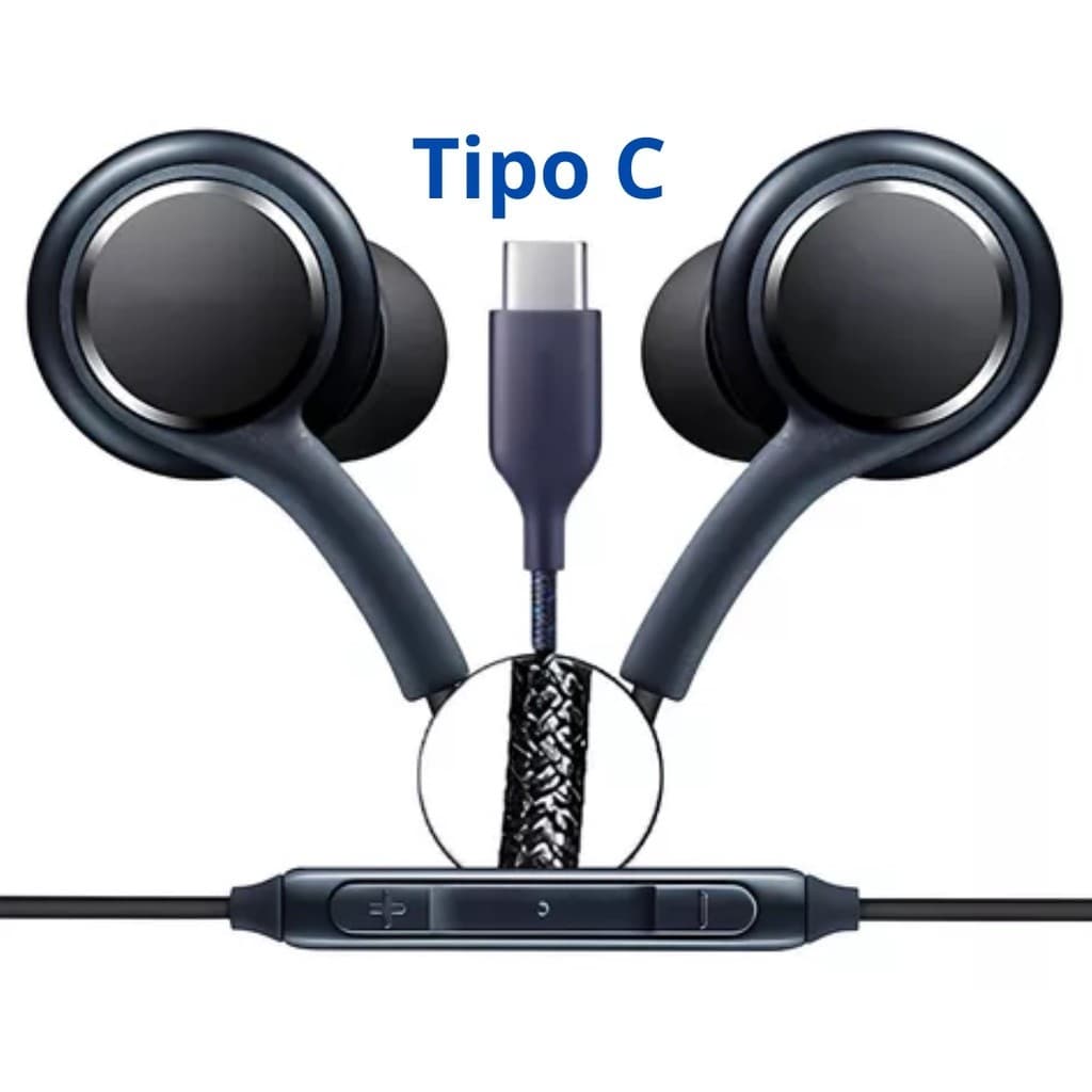 Fone De Ouvido Tipo C Original S20 S21 Plus S21+ S22 Ultra S23 ultra S24 A53 A54  M52 M53 M54 Edge