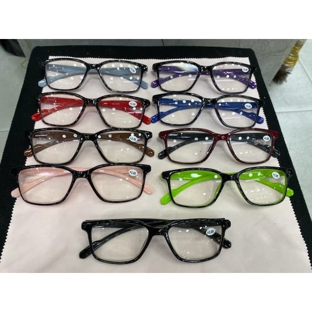 Óculos de grau pra perto leitura XM 2149 quadrado masculino feminino unisex novo