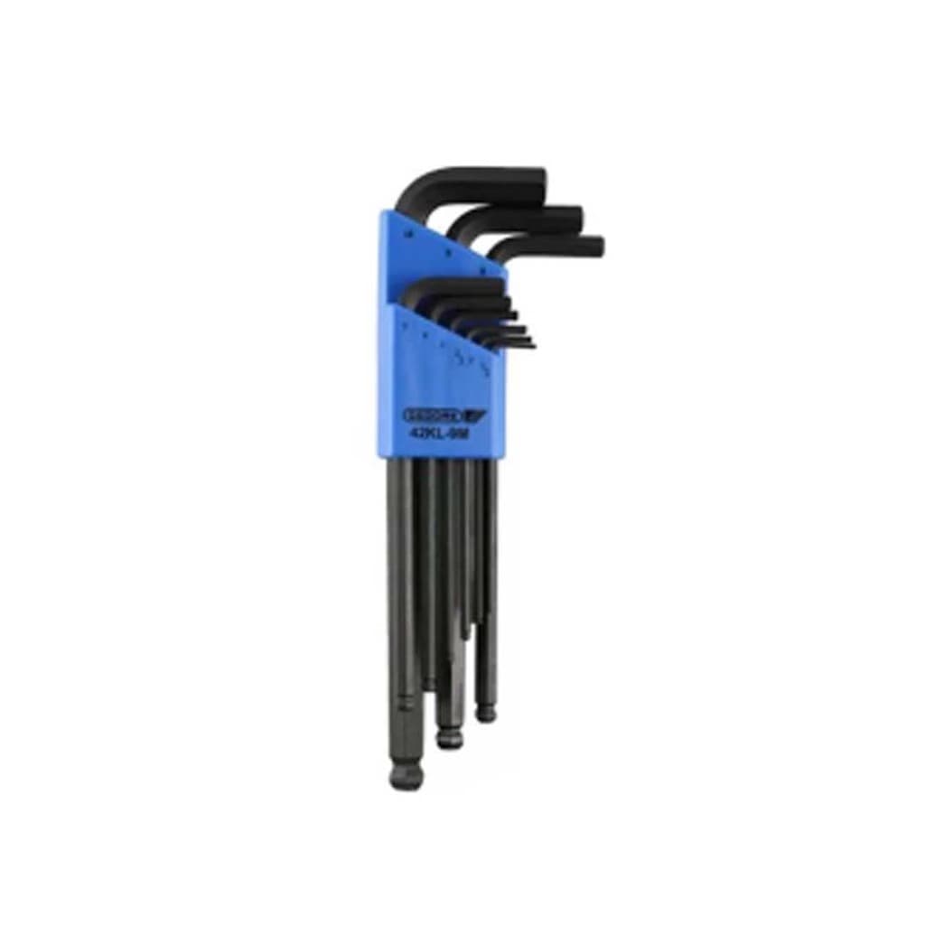 Jogo De Chave Allen Abaulada Longa 1,5 A 10MM 42KL 9M - 012.956 - GEDORE