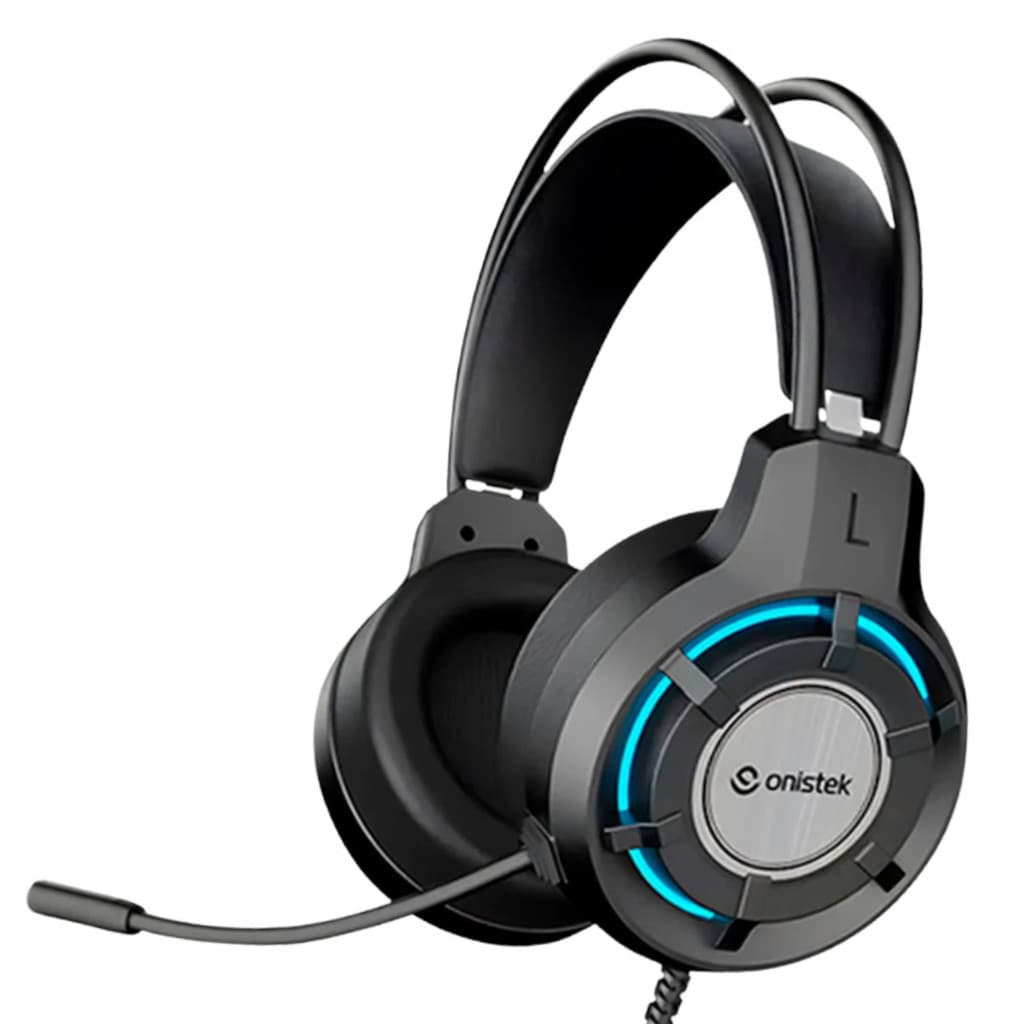 Fone Gamer Headset com Microfone Led RGB Compatível Xbox One PS4 PC Notebook Celular USB