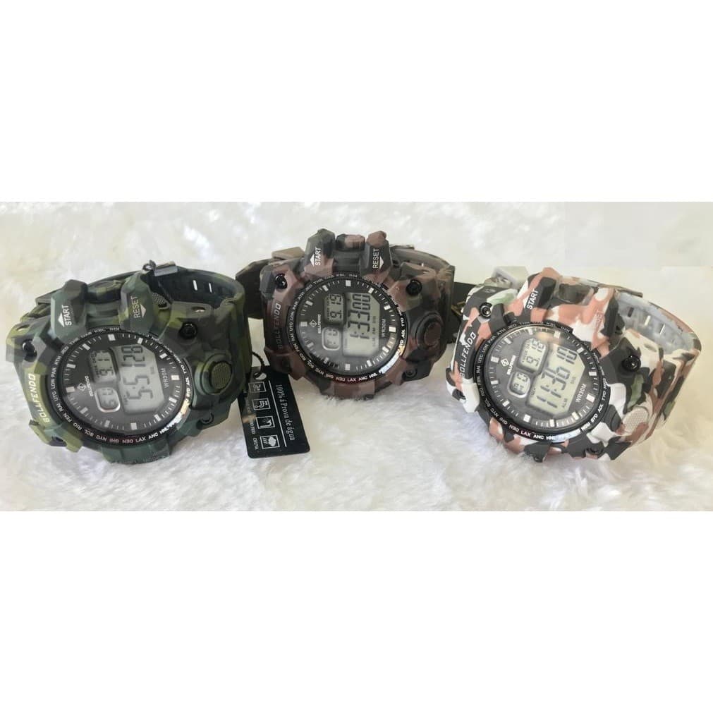 Kit 2 Relogios masculino digital   mergulho piscina sport cronometro atacad