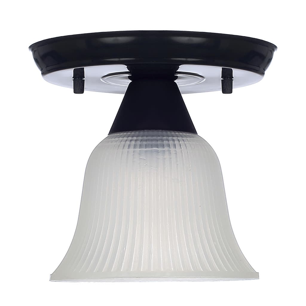 Plafon Sino Cúpula Cristal de Sobrepor o Teto Cozinha Quarto Sala Soquete E27 Bivolt Completo