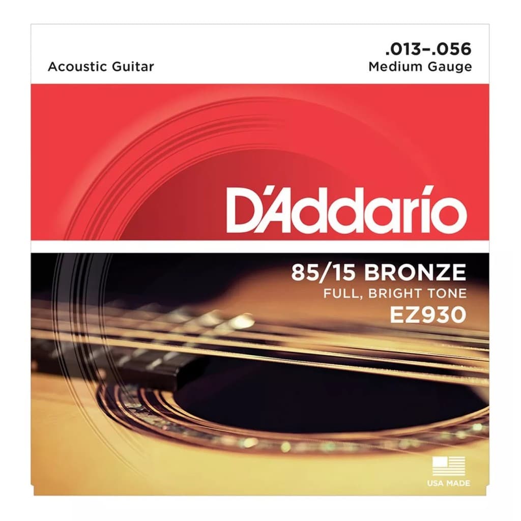 ENCORDOAMENTO DADDARIO VIOLÃO AÇO 013 BRONZE EZ930