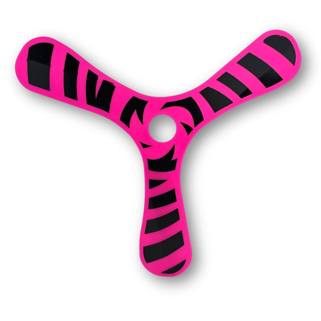 Bumerangue Bahadara Velox - Cores Vivas e Alta Precisão Cor:Rosa