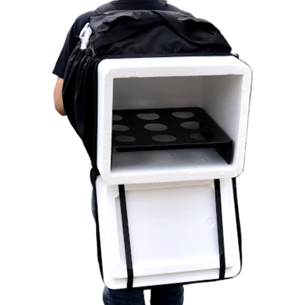 Especial Porta Copos P/ Delivery  Bag De Milk Shake Todos os furos para 500e 700 ml