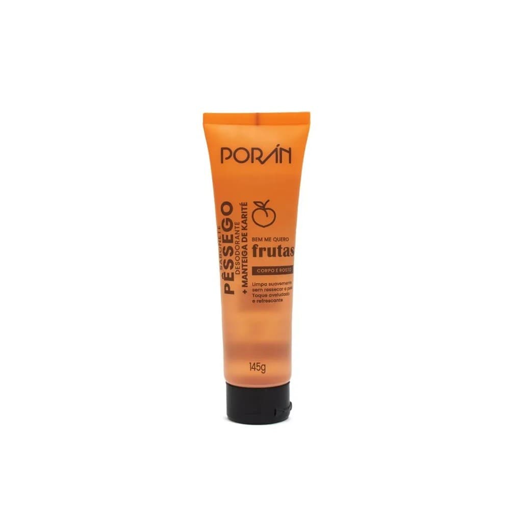 Sabonete Líquido Corpo e Rosto Poran 145ml