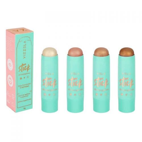 Iluminador Em Stick Shine & Glow – Vizzela