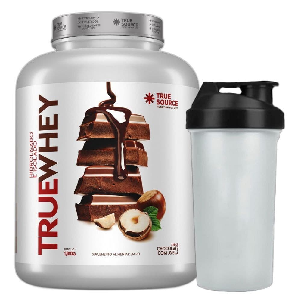 Whey Protein Chocolate Avela 1.8Kg Coqueteleira True Source