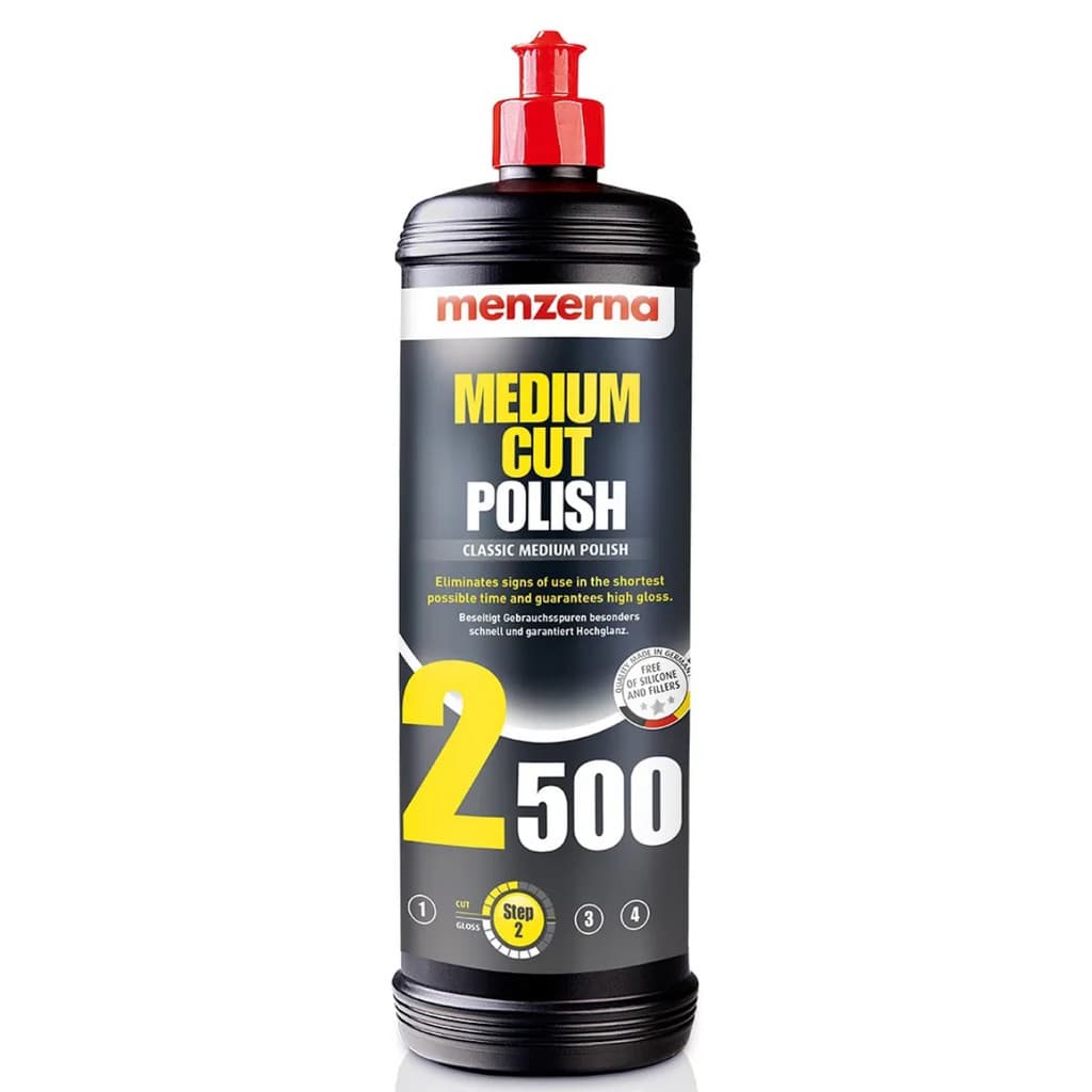 Composto de Corte Médio Menzerna 2500 1L para Pintura Suave