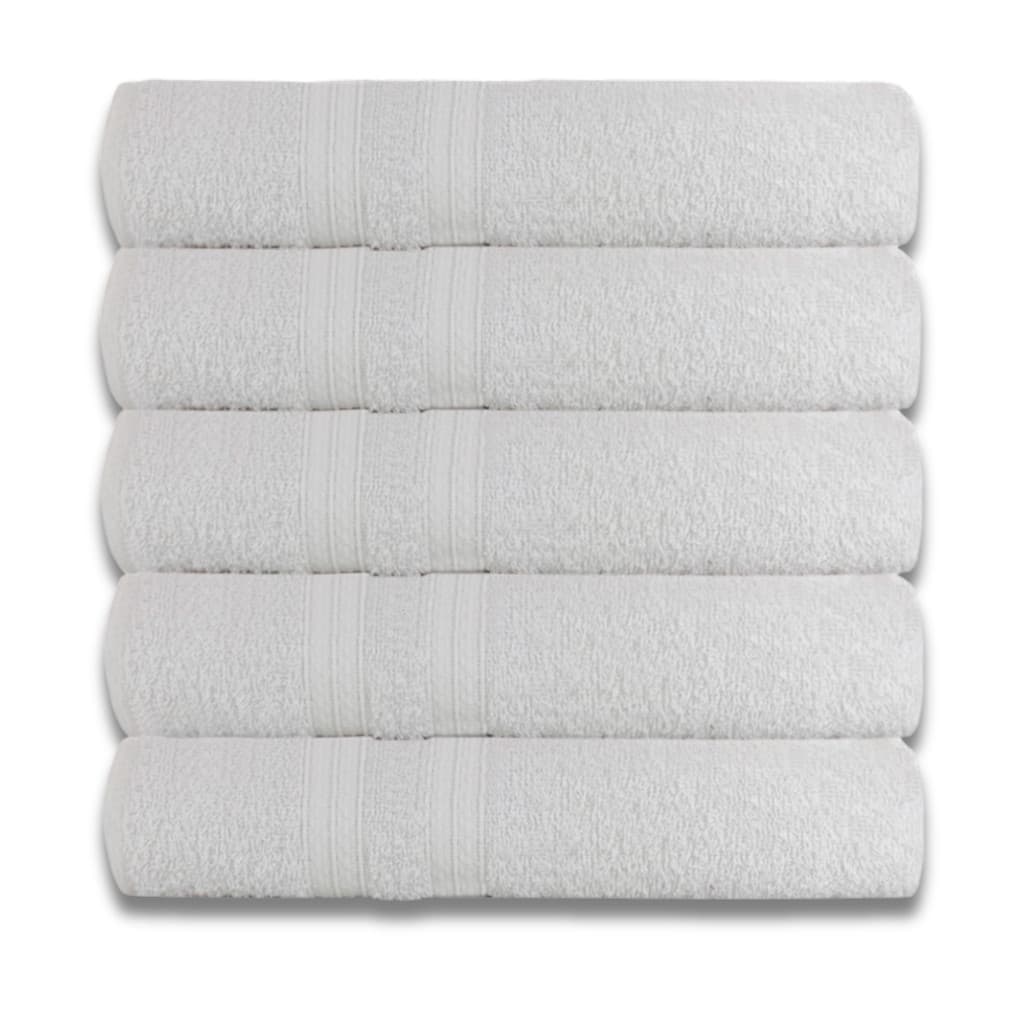 Kit 05 Toalhas Banhão Hotel Salão SPA Macia Felpuda Gigante Grossa 100% Algodão