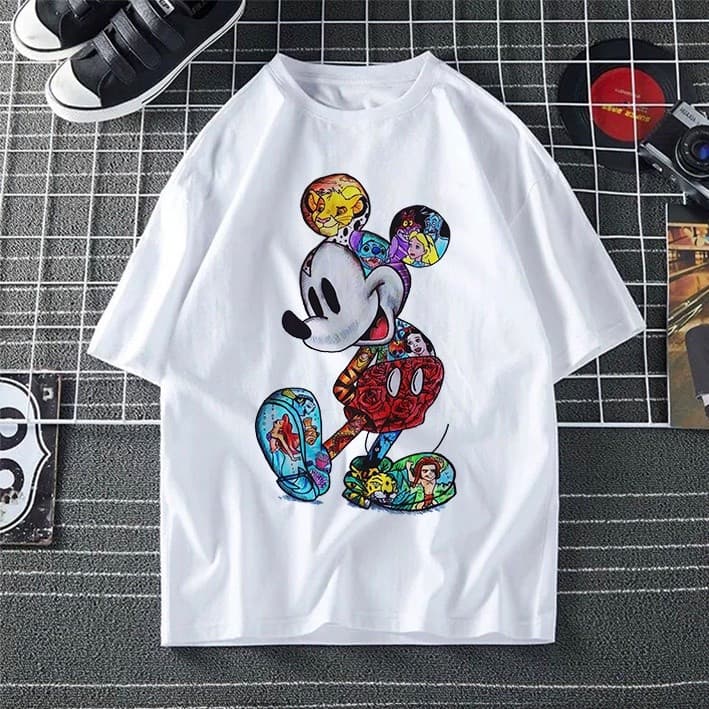 [Camiseta Premium Algodão Puro]LA Plus Size Unissex-Oversized Confortável Estilo Casual Camiseta Tecido Respirável#17526