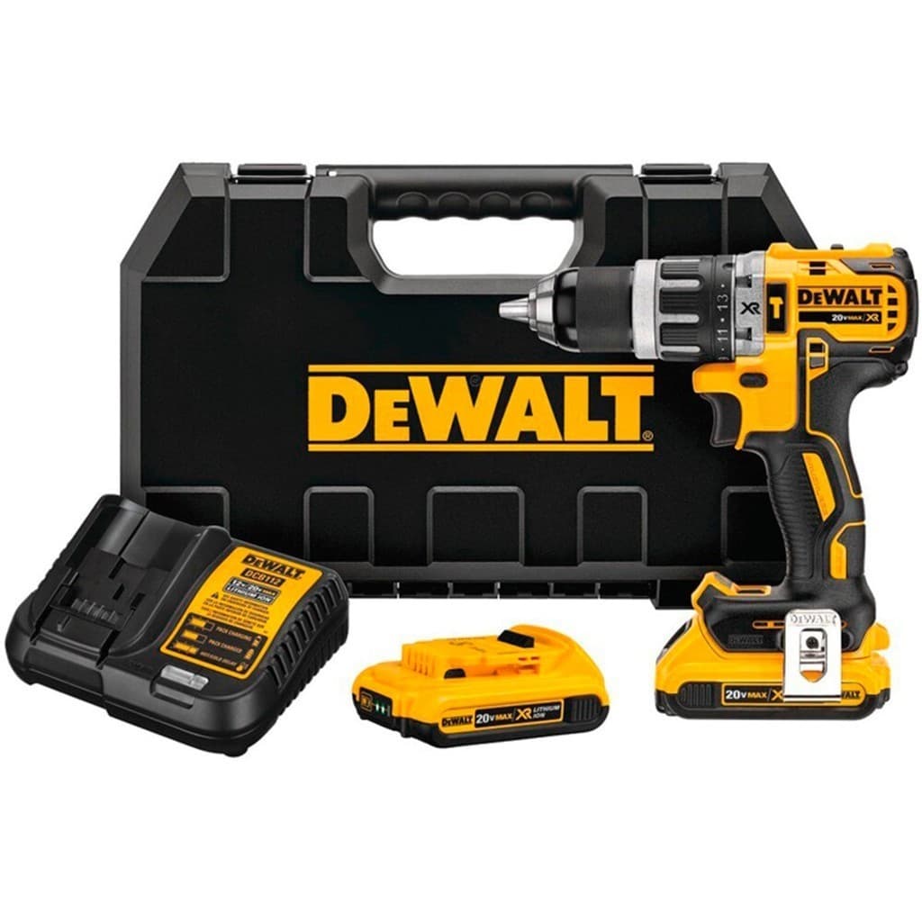 Parafusadeira/Furadeira Impacto 1/2" Bateria 20v Dewalt Dcd796d2-Br