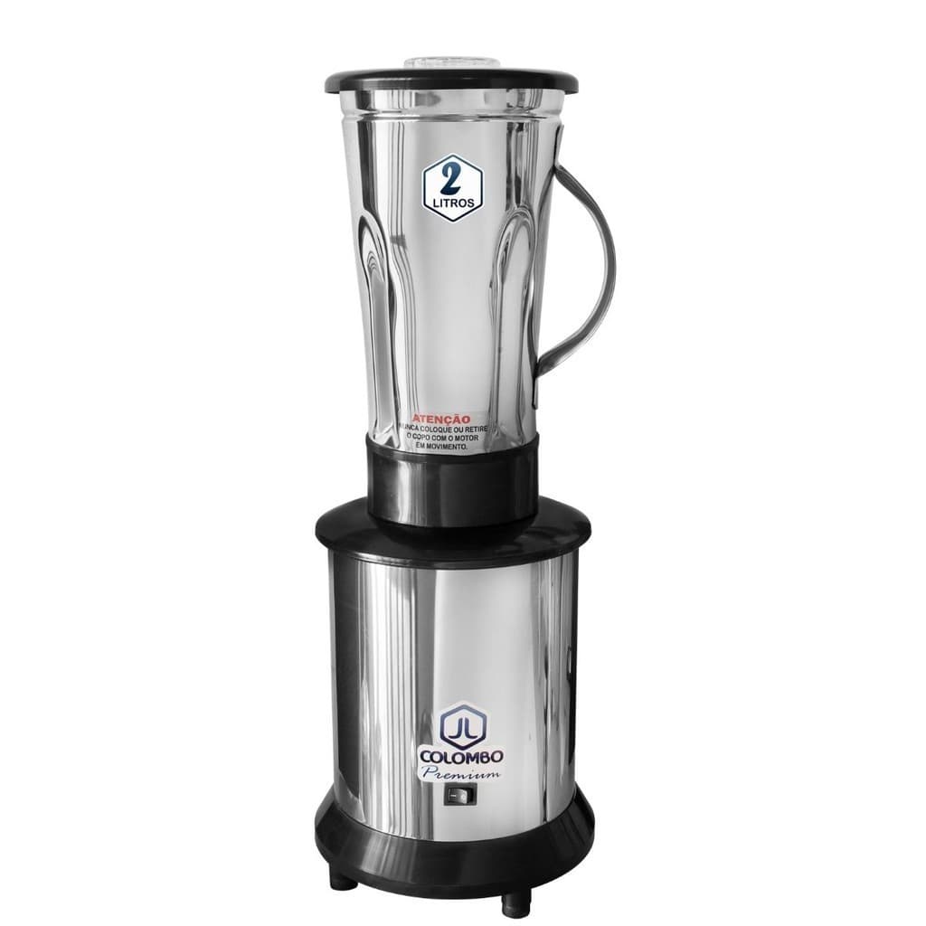 Liquidificador Industrial 2L Alta Rotação Inox 18000rpm 220v JL Colombo