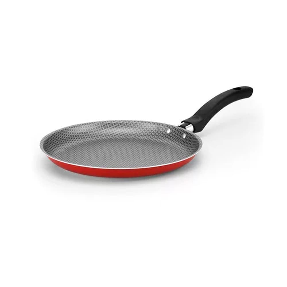 Panquequeira Frigideira Teflon Antiaderente Vermelho Alegrete Enjoy