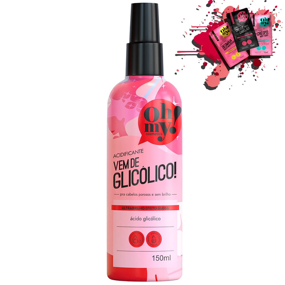 Acidificante Oh My! Vem de Glicólico! 150ml
