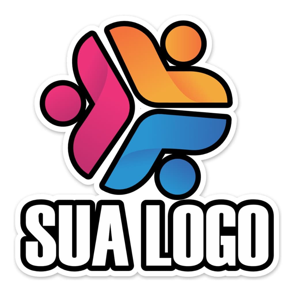 Adesivos Personalizados Sua Logo Marca Recortado 10cm 50unid