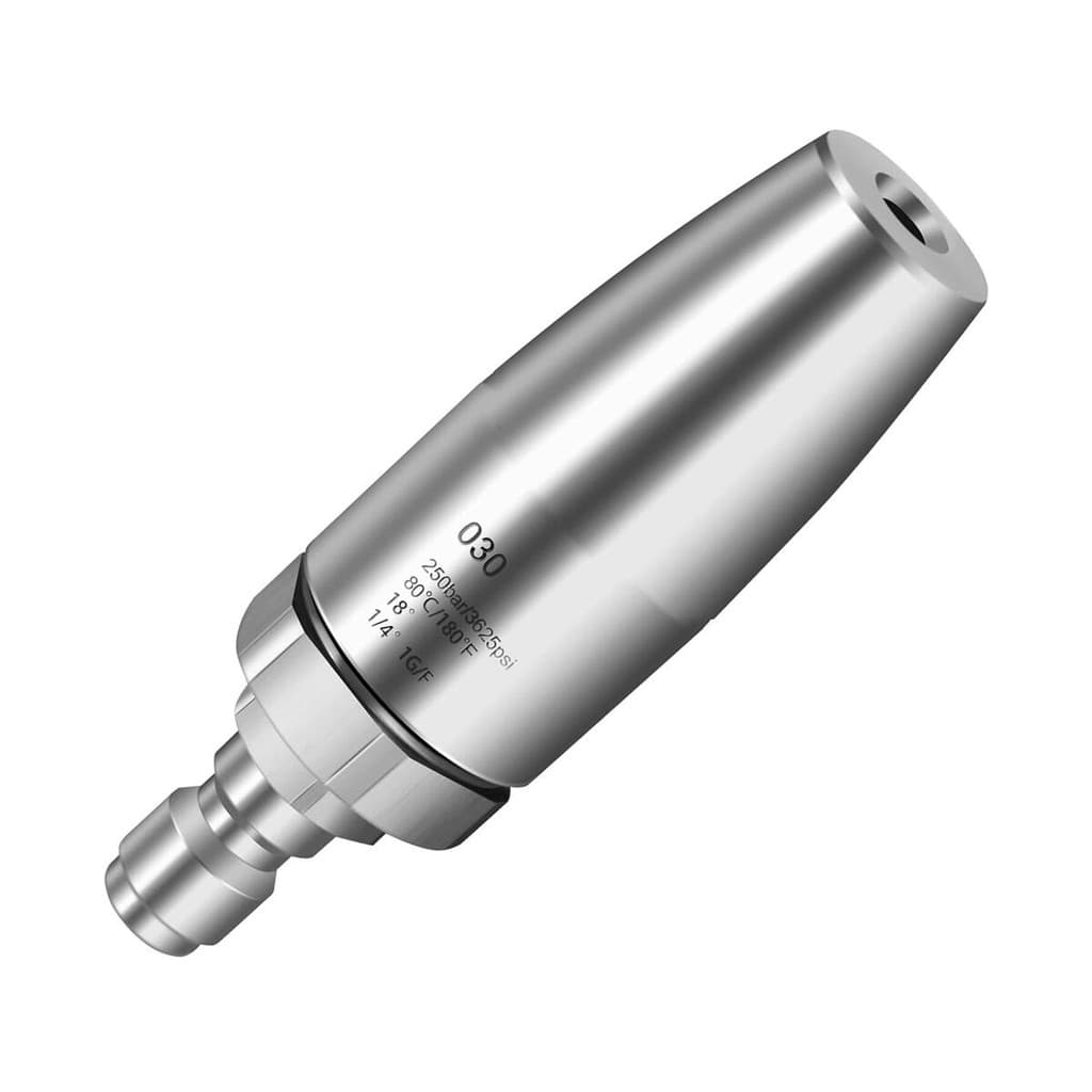 Bico Turbo Para Lavadora De Pressão Giratório Água Quente E Fria Com Conexão Rápida 1/4 De Aço Inoxidável 3625 PSI